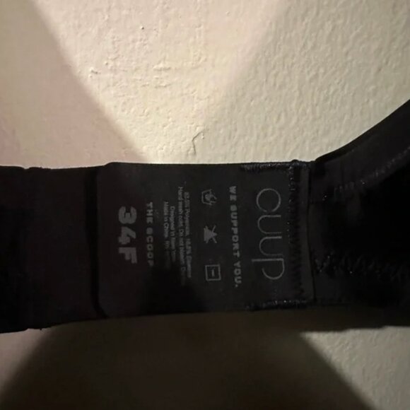 CUUP The Scoop bra - black - size 34F (DDD) - Picture 2 of 4